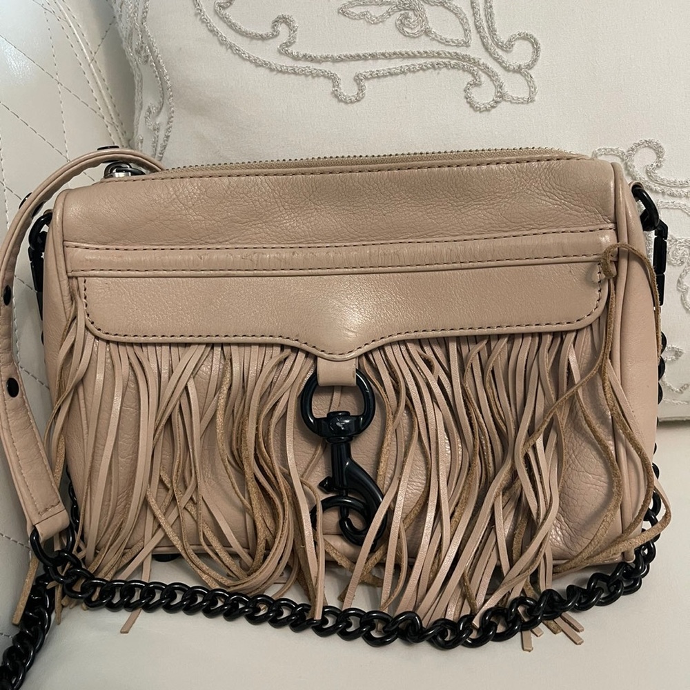 Rebecca Minkoff Fringe Mini MAC Crossbody Bag